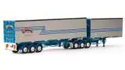 1:50 DRAKE - BOBBINS TRANSPORT - MAXITRANS FREIGHTLINER EZI-LINER B DOUBLE SET