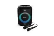 BlueAnt X5 Portable 60-Watt Party Bluetooth Karaoke Speaker - Black