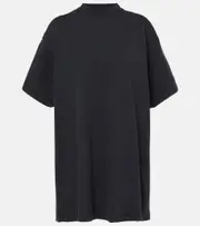 [Balenciaga] Balenciaga Oversized cotton jersey T-shirt AU 12 black