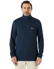 [MUSTO] Fast Dry Half Zip Top in Navy
