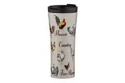 Ashdene Heartland Stainless Steel Travel Coffee Drinking Cup Leak Proof 500ml