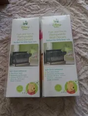Winnie the Pooh Removable Peel and Stick Wall Decals Lot of 2 - New!!