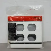 Legrand Pass & Seymour Quadplex Outlet Plate Cover Screwless SWPB2-WCC10