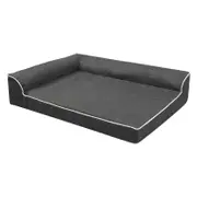 Pawz Orthopedic Dog Bed L-Shape Light Grey X-Large