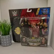 WWE Championship Showdown Series 8 Figures ~ Undertaker Vs Bret "Hit Man" Hart