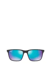 Ray-Ban Square Frame Sunglasses 58 Blue