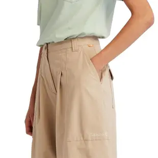 【Timberland】女款卡其色工裝褲裙(A6AJ9269)