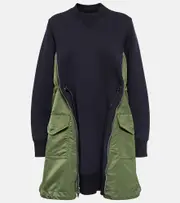 [Sacai] Sacai Cotton minidress AU 14 black