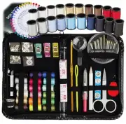 Travel Sewing Kit for Adults and Kids - Small Beginner Set w/Multicolor Thread