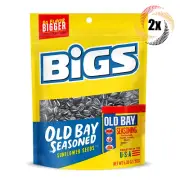 2x Bags Bigs Old Bay Seasoning Sunflower Seed Bags | 5.35oz | Do Flavor Bigger