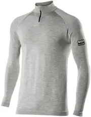 SIXS TS13 Merino Functional Shirt, grey, Size S M for Men