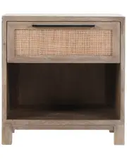 Classic Home Jensen One-Drawer Mango Wood Nightstand