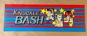 NOS Atari KNUCKLE BASH marquee transite - 10 1/4" x 30"