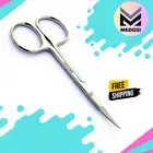 Eyebrow Trimming Scissor Eyelash Manicure Nose Hair Nail Cuticle Curved Scissors