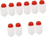 iplusmile 5sets 2pcs Empty Bottle Liquid Medicine Containers with Leak Cap for Sample Storage Laboratories 2pcs*5