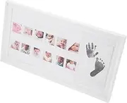Growth Record Frame Handprint Footprint Photo Frame Newborn Essential Present