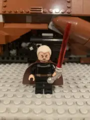 NEW Lego 1x1 Stud + Custom Starwars Count Dooku Pad Printed minifigure
