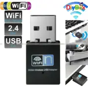 300Mbps Mini Wireless USB Wifi LAN Adapter Dongle Netzwerk 802.11b/g/n RTL8192