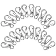 20 Pcs Hanging Accessories Quick Release Clip Mini Carabiner Clips