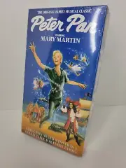 Peter Pan 1989 Still Sealed Never Opened VHS Tape - Mary Martin, Cyril Ritchard