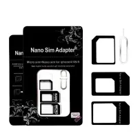 在飛比找蝦皮購物優惠-💜現貨💜四合一 SIM卡套 還原卡套 轉接卡 Nano、Mi