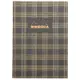 法國RHODIA Heritage 線裝橫線筆記本/ A5/ Tartan Black/ Lined