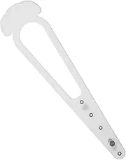 Cat Door Holder Latch | Door Latches for Top of Door with Pattern | 4 Adjustable Holes Keeps Dogs Out of & Food, Adjustable Holes for Pets