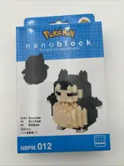 POKEMON Snorlax ~ NANOBLOCK Buildable Figure, 220 pcs ~ Brand New in Sealed Box!