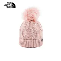 在飛比找蝦皮商城優惠-The North Face北面兒童黑色舒適保暖毛球設計毛帽