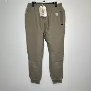 Banded Switchback Sweatpants - Spanish Moss / XL