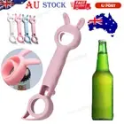 Beer Bottle Opener Stainless Steel Wine Drinking Jar Can Opener Rabbit Opener AU