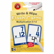 Learning Can Be Fun - W&W Flash Cards Multiplication 0-12