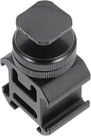 Hoement Professional Camera Base Tripod Screw Adapter Hot Shoe Flash Stand 1 Set Long-Lasting Secure Fit