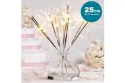 25cm Sparklers Party Sparkler For Birthdays Party Parties Wedding Low Smoke Gold Sparklers