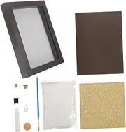 SWOOMEY Newborn Keepsake Frame Hand and Footprint Kit Baby Memory Decor Diy Photo Frame for Infants