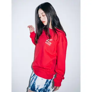 X-girl x JUNGLES WAREHOUSE RAVE CREW SWEAT TOP 長袖T 05183217