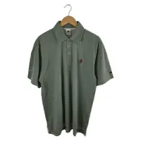 在飛比找蝦皮購物優惠-NIKE 襯衫 polo衫 橫條紋 棉 綠色 日本直送 二手