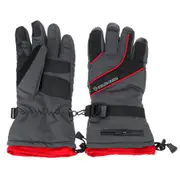 Winter Ski Cycling Thermal Gloves Touch Screen Anti-slip Full Finger Bike Glove RED COLOR L SIZE