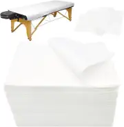 OWEITE Massage Table Sheets 100Pcs Disposable Spa Bed Sheets for Esthetician,...