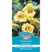 Mr Fothergill's Nasturtium Peach Melba Flower Seeds