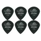 6 x Jim Dunlop Tortex Jazz 3 Pitch Black 1.50mm Guitar Picks III Free Post