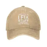 I Fix Stuff I Know Things Hat I Fix Stuff Hat Cool Stuff Hat Men Funny Truck cap
