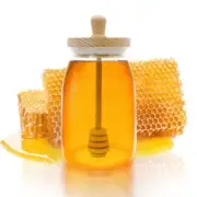 Honey Jar With Dipper And Lid Cover Crystal Beehive Glass Honey Pot For Home Kit