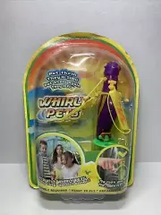 AS SEEN ON TV WHIRLY PETS PET BIRD TOY NIP PURPLE WITH RECHARGEABLE USB BATTERY