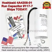 Hoshizaki 4A4208-01, 450V Run Capacitor #117-7, Ships Free TODAY!