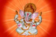 The Blessing White & Gold statue of Lord Ganesh Elephant Hindu God white marble