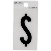 Sandleford Self-adhesive Symbol 60mm White $