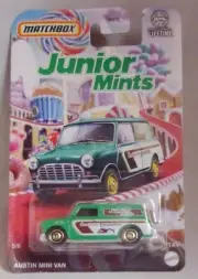 KKar Matchbox - 2024 - #5/6 - Austin Mini Van - Junior Mints - Green