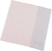Infield UCHINO 2708G078 P Shuemura S, Guest Towel, Approx. 13.4 x 13.4 inches (34 x 34 cm), Two-Tone Color, Pink