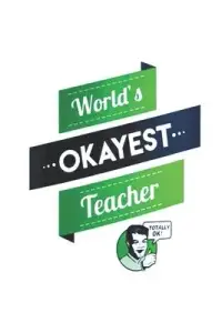在飛比找博客來優惠-Worlds Okayest Teacher Noteboo